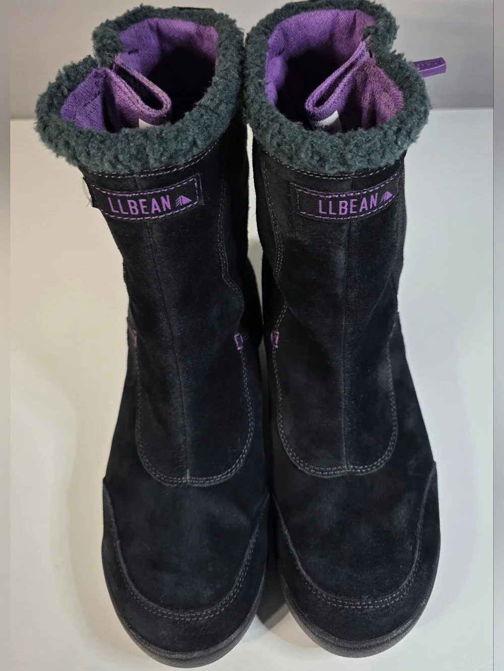 L.L. Bean Women's Suede Waterproof Winter Boots Size 8.5